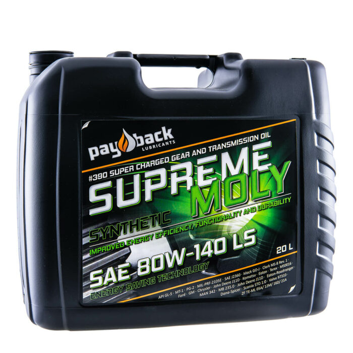 Supreme Moly 80W-140 Syntet GL-4/5 LS - Bild 3