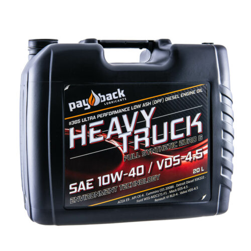 Heavy Truck 10W-40 VDS-4.5 Euro 6 20L