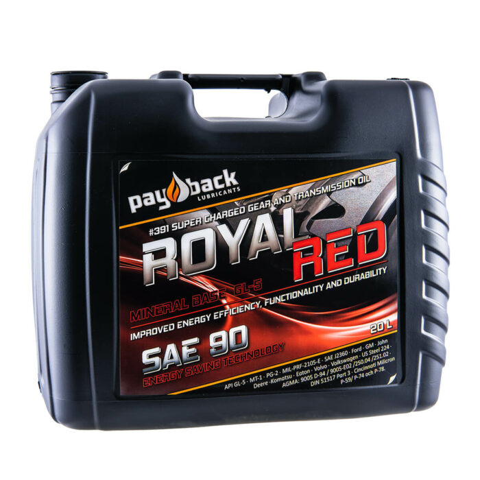 Royal Red SAE 90 Mineral GL-5 LS - Bild 3