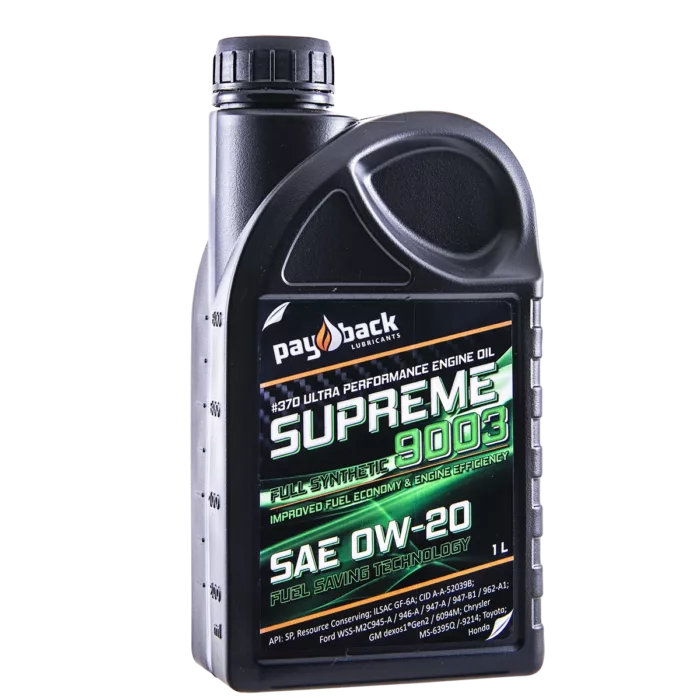 Supreme 9003 0W-20 Helsyntet