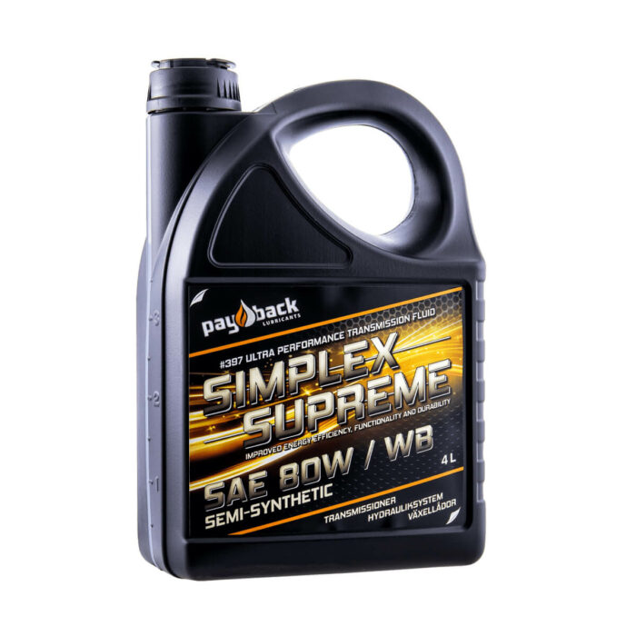 Simplex Supreme SAE 80W GL-4 - Bild 2