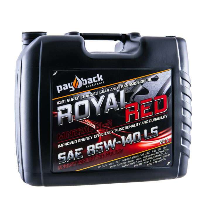 Royal Red 85W-140 Mineral GL-5 LS - Bild 3