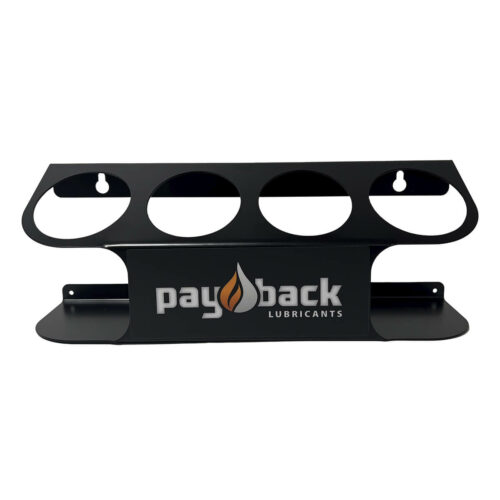 Vägghållare i metall för 4st flaskor