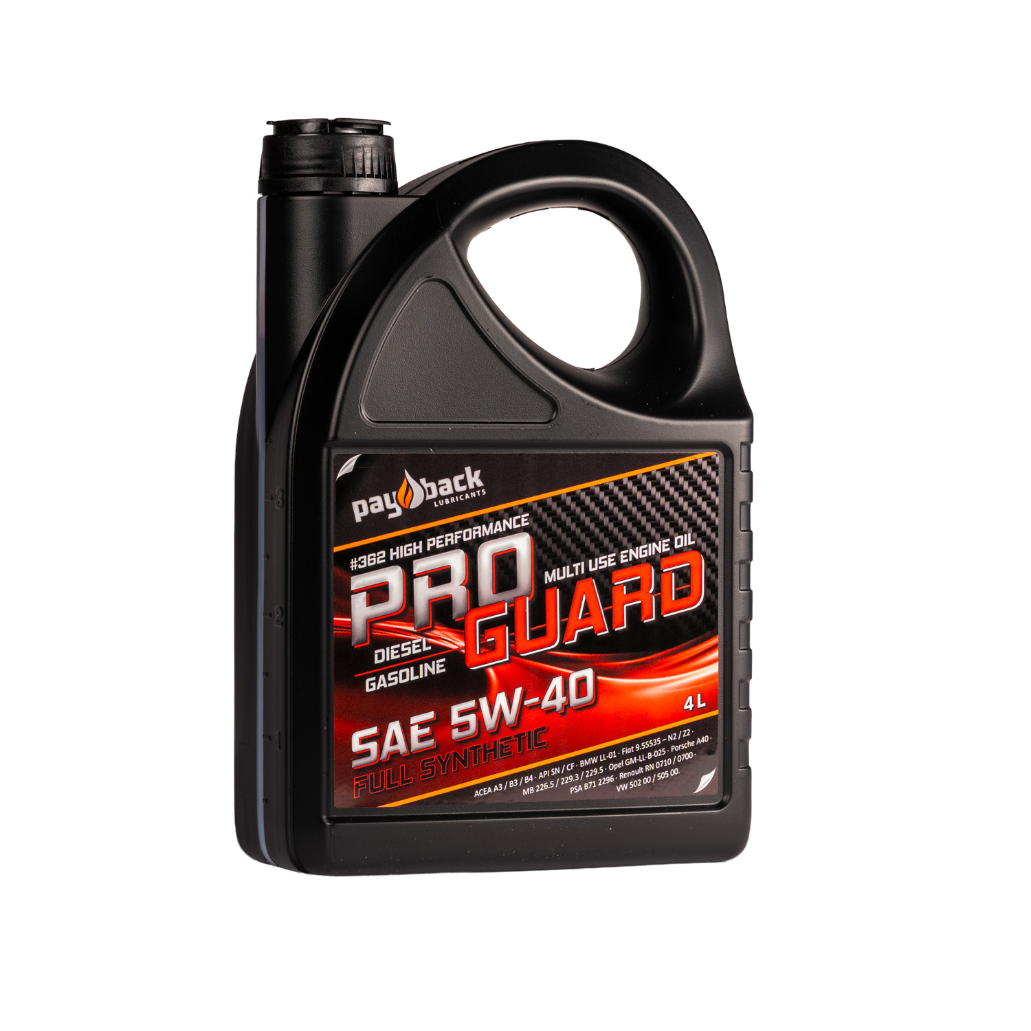 Pro Guard 5W-40 Helsyntetisk - Bild 2
